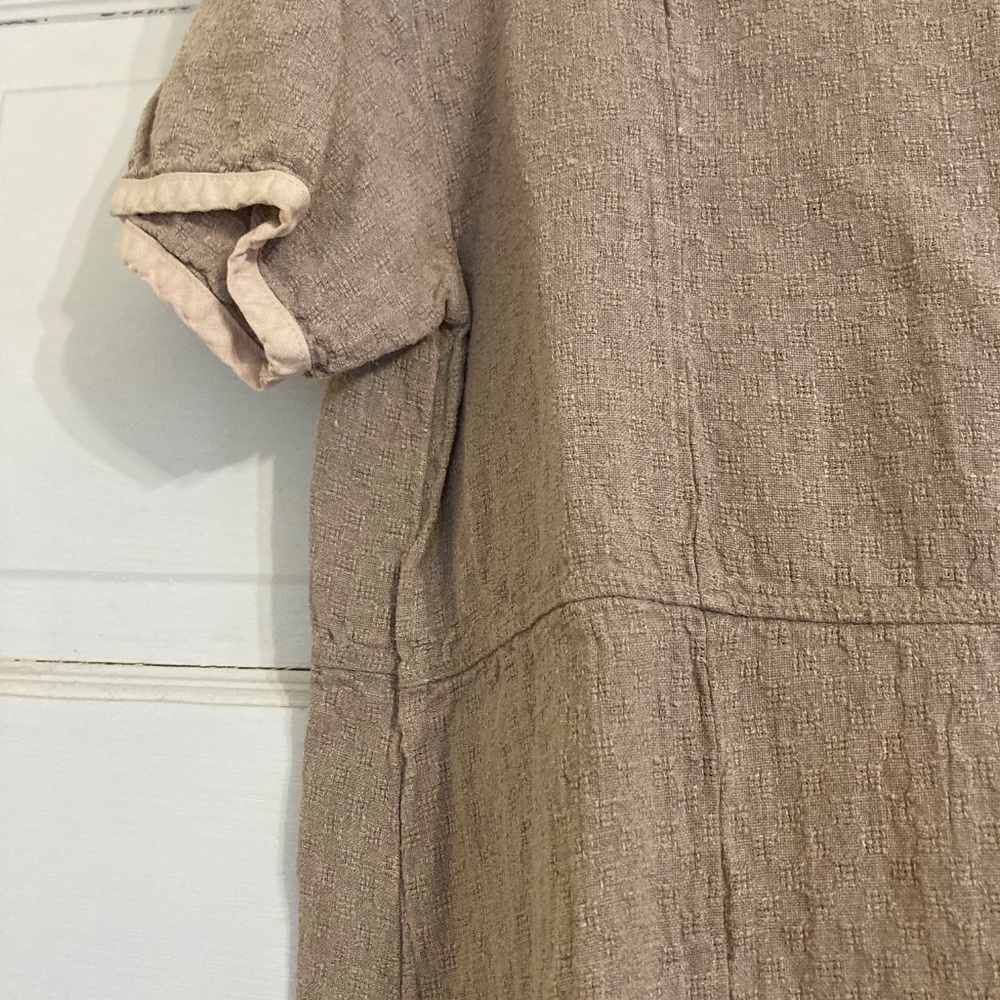 Gorgeous Vintage Aly Wear 100% Linen Top Sz S - Picture 3 of 10